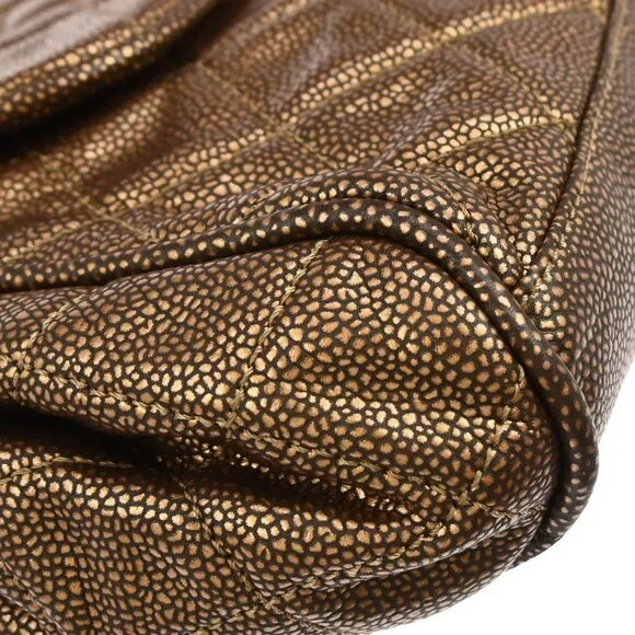 Chanel Brown Calfskin Timeless Accordion Flap Shoulder Bag 117434 - Picture 3 of 10